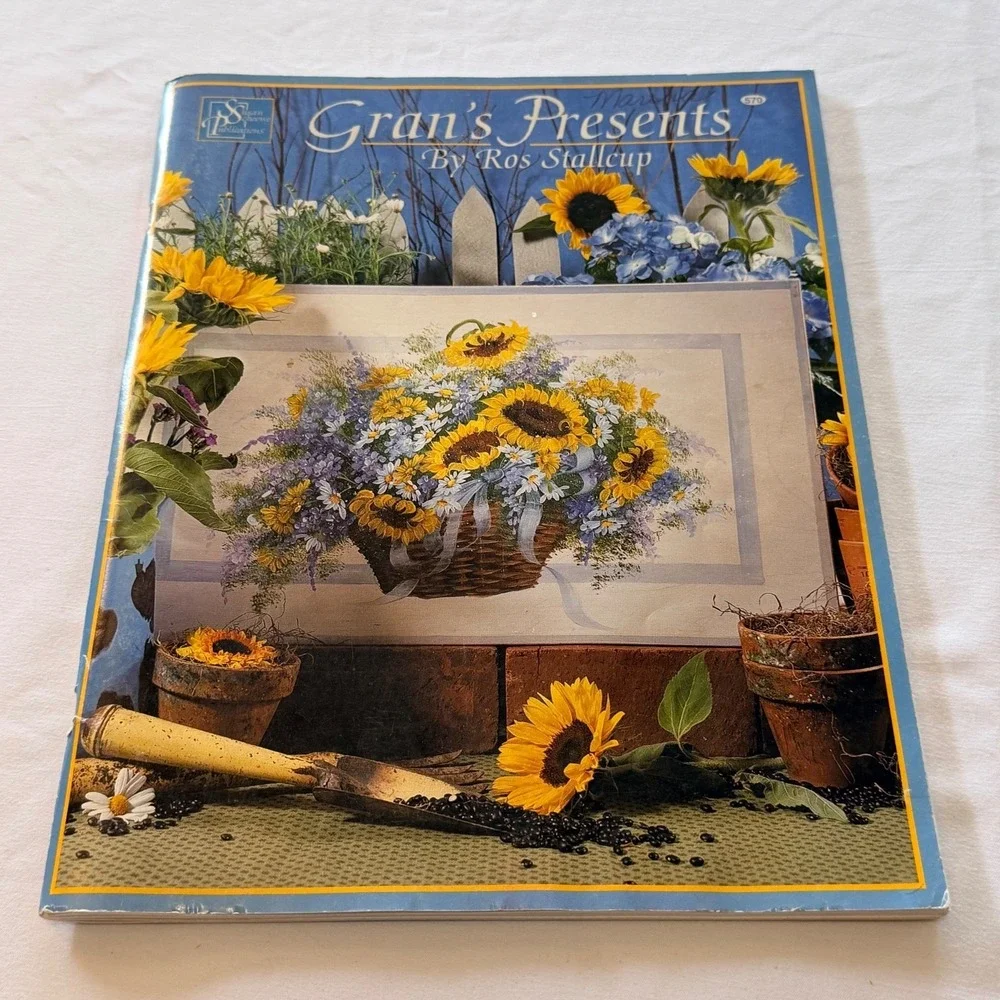 PS Publications‎ Gran's Presents Painting Instruction Book Ros Stallcup Floral